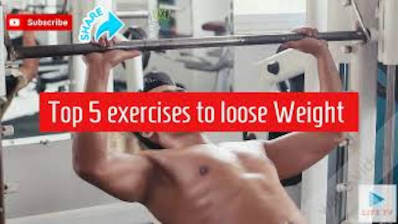 Top 5 exercises to loose weight