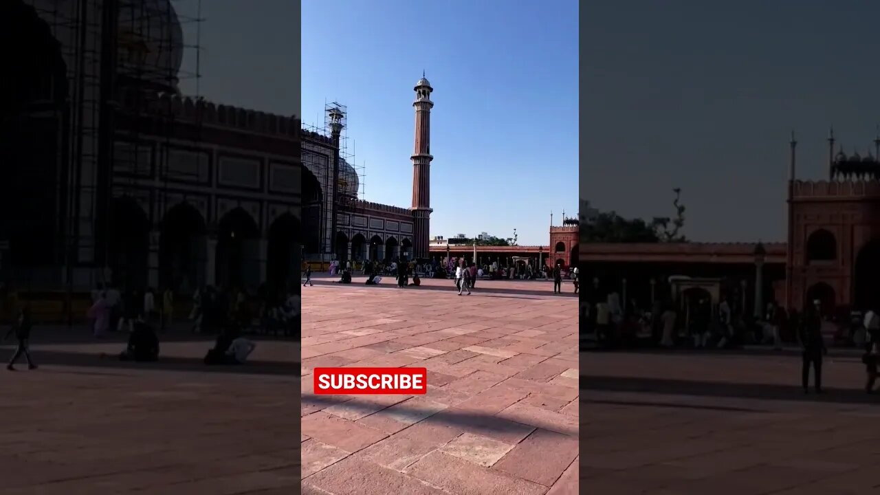 Delhi Jama Masjid | Beautiful Masjid | #shorts #ytshorts #viralshorts #jamamasjid