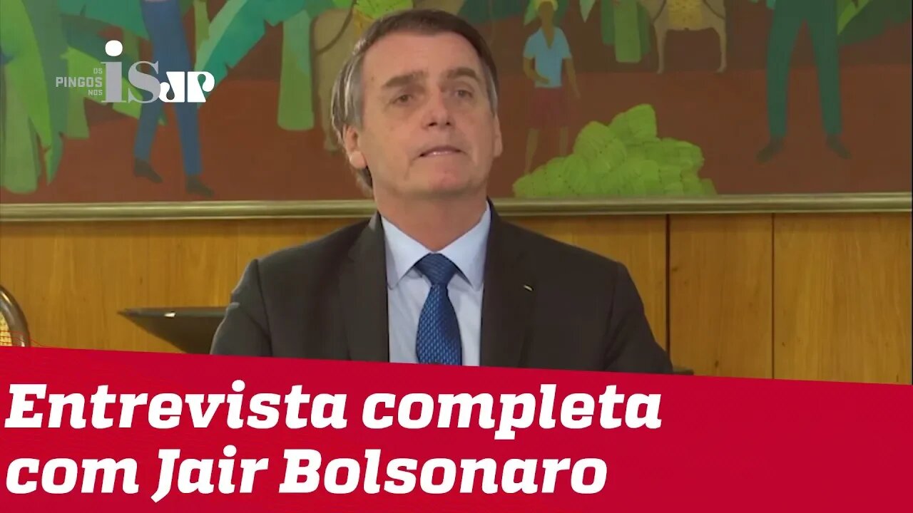 Exclusivo: Bolsonaro fala à Jovem Pan