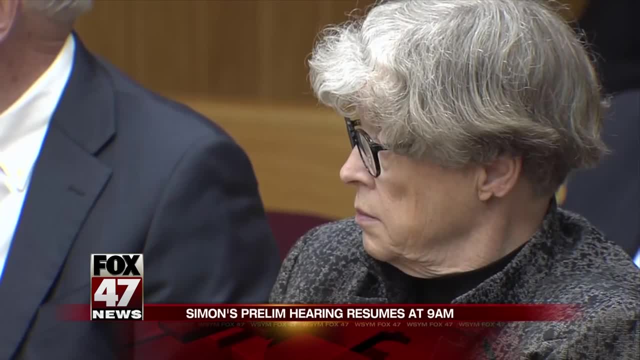 Day 6 for Simon preliminary hearing to resume Friday