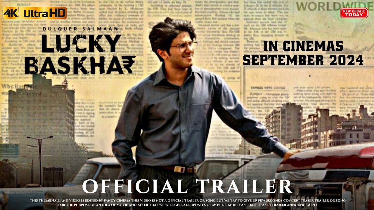 Lucky Baskhar Teaser Trailer | Dulquer salmaan | Meenakshii Chaudhary | Venky Atluri | G.V.Prakash