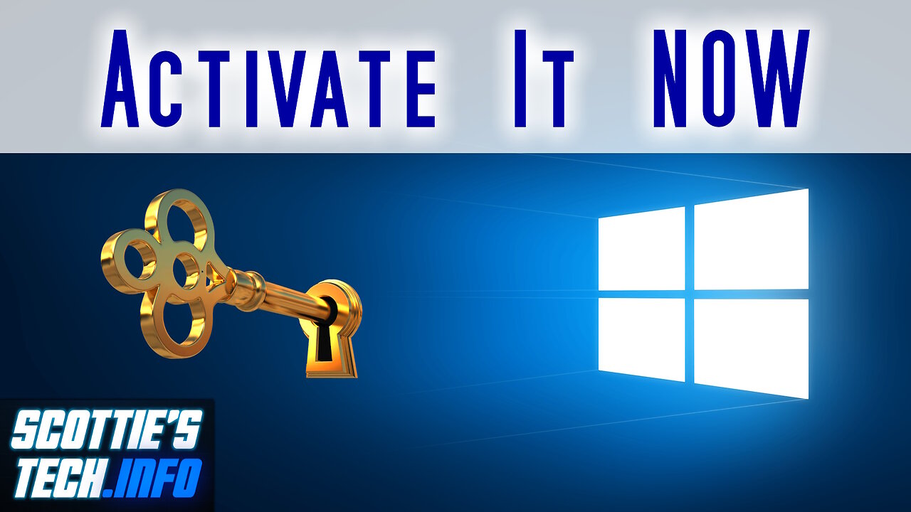 How to Activate Windows or Office permanently in 30 seconds