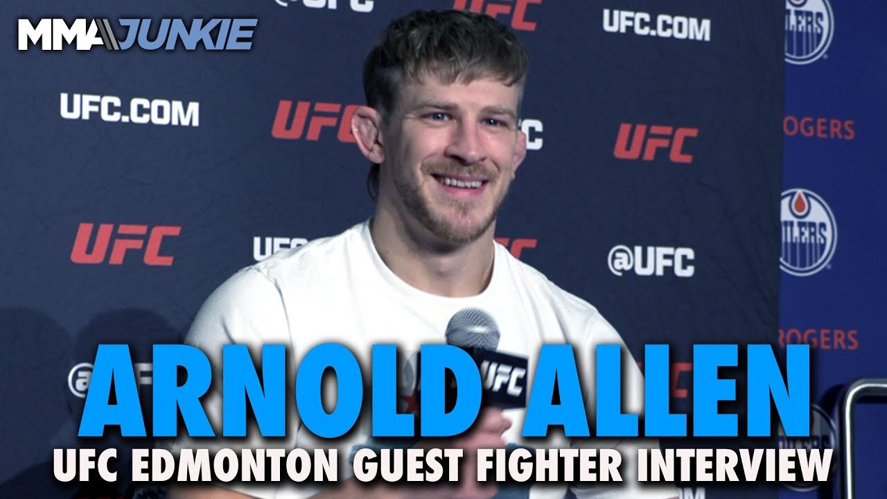 Arnold Allen Reacts to Max Holloway's Lightweight Move, Wants Yair Rodriguez or Brian Ortega