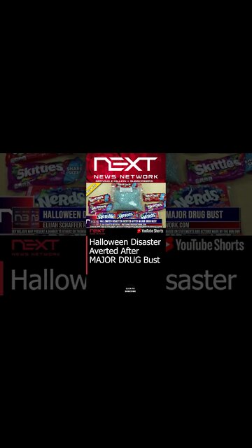 Halloween Disaster Averted After MAJOR DRUG Bust #shorts