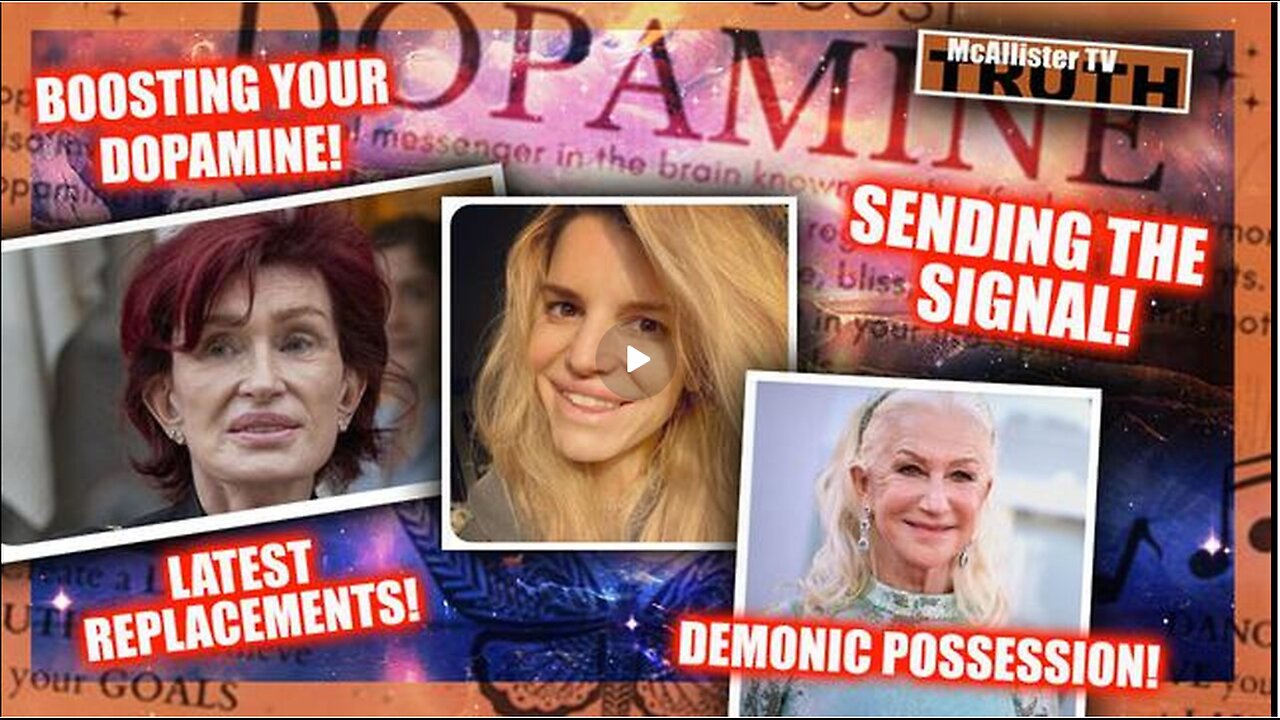 SENDING THE SIGNAL! CLONES, DOUBLES AND CYBORGS! DEMONIC POSSESSION! DOPAMINE!