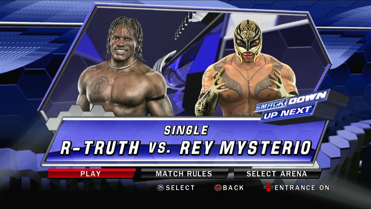 WWE Smackdown vs. Raw 2010: R-Truth vs. Rey Mysterio