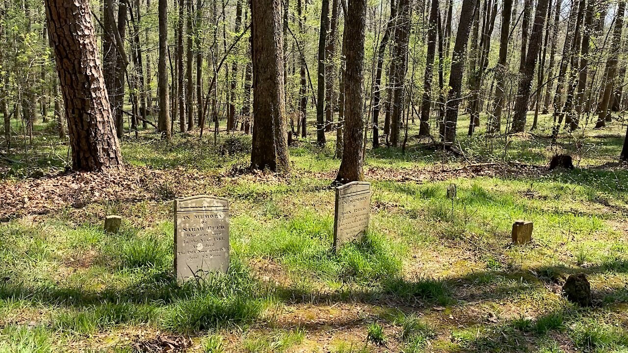 Walking tour of Reed Gold Mine, NC