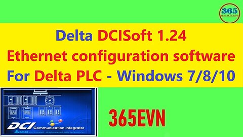 0061 - Download DCISoft 1.124 - Ethernet configuration software for delta plc