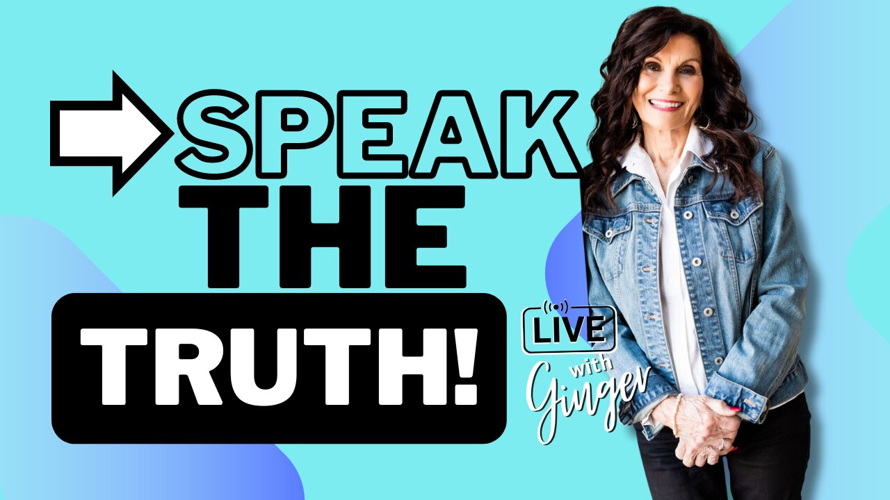 LIVE with GINGER ZIEGLER | Revealing the Dangers of Ignoring Truth