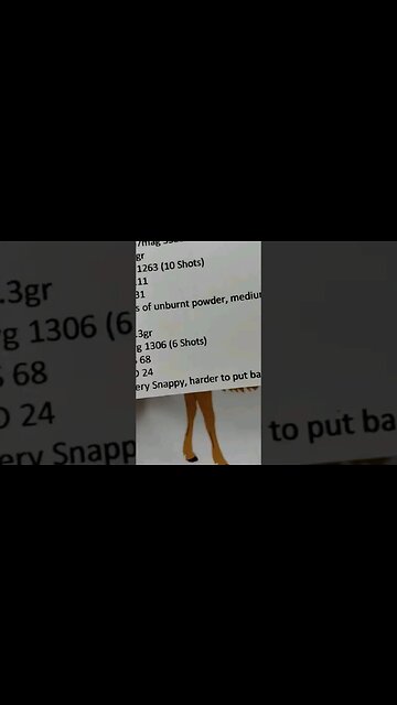 When The Report Changes From A "Bang" To A "Crack"