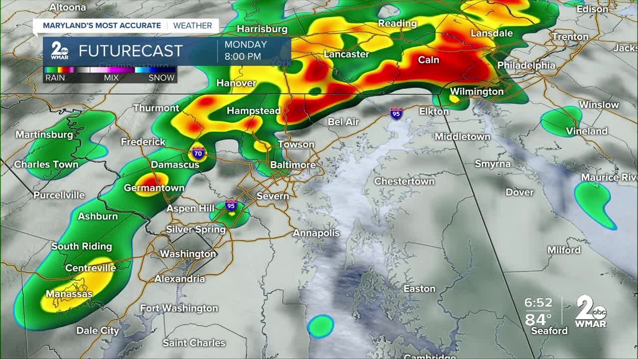 Severe Storms on Tap for Monday