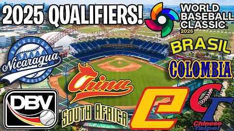 Everything Is Comfimed About The World Baseball Classic 2025 Qualifiers!