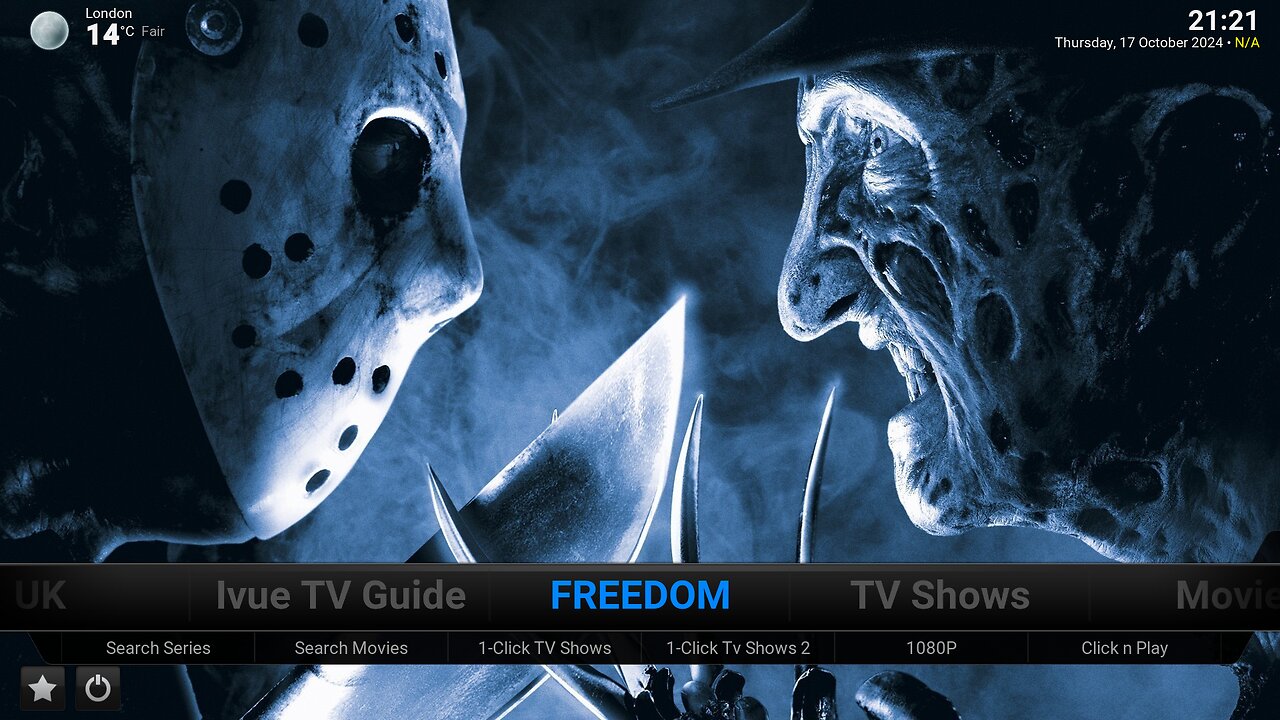 Freedom Halloween Version Kodi Build