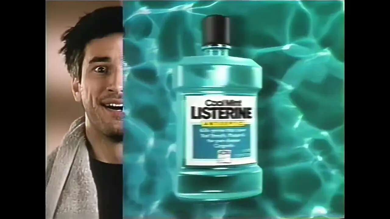 Cool Mint Listerine Mouthwash Commercial 2002