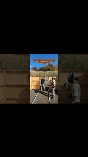 Colonial RPC November USPSA Classifier Match Stage 3 Zach