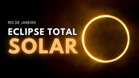 AO VIVO: ECLIPSE SOLAR ANULAR