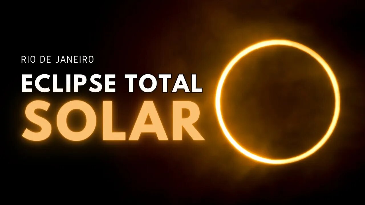 AO VIVO: ECLIPSE SOLAR ANULAR