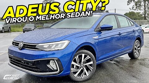 NOVO VOLKSWAGEN VIRTUS HIGHLINE 2023 +BARATO E COMPLETO QUE HONDA CITY É O MELHOR SEDAN DA CATEGORIA