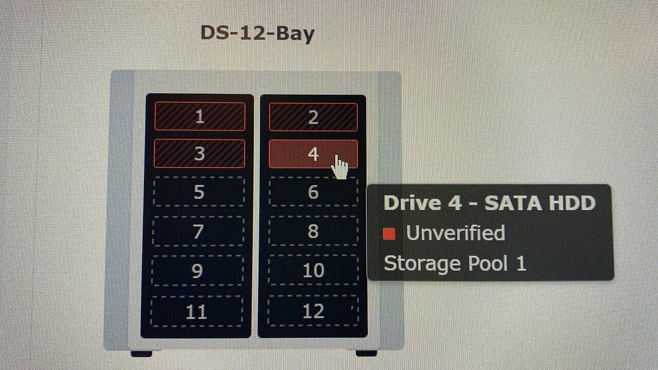 What Happened to Me When I Mixed Up the Order of My Synology NAS HDD Hard Drives 1 w/ 4 - 2 w/ 3