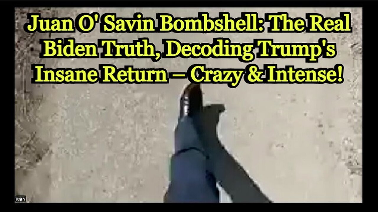 Joan O Savin Bombshell: The Real Biden Truth, Decoding Trump's Insane Return – Crazy & Intense!