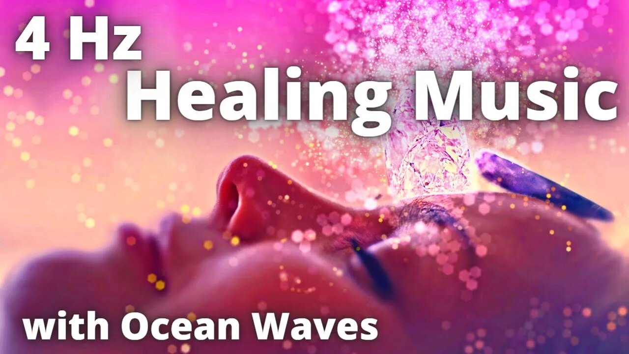 Deep Sleep Healing Music with Gentle Ocean Waves.