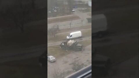 **WARNING** Ukrainian Soldiers Ambush Russian Soldiers in Kyiv