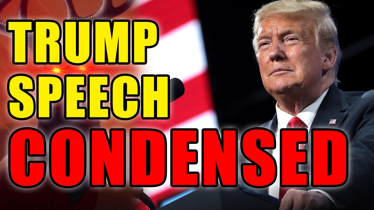 CONDENSED TRUMP SPEECH - PERRY, GA 9/25/21