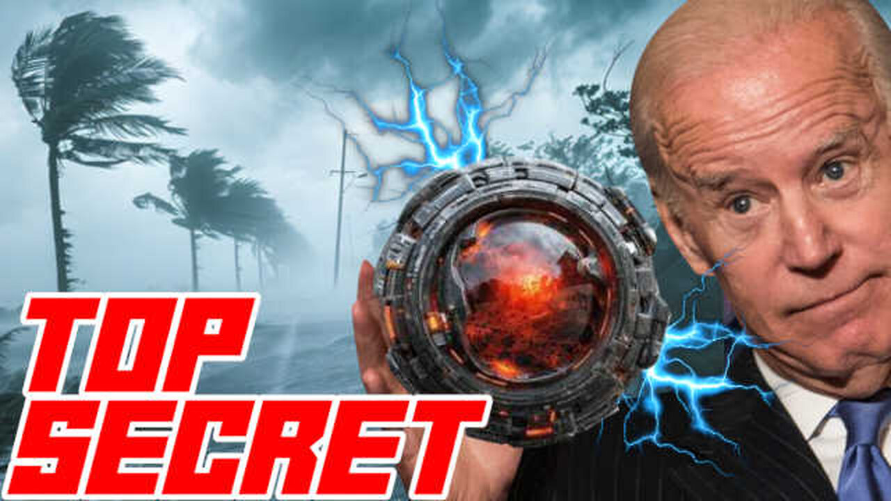 Biden Demands You Stop Talking About Weather Weapons