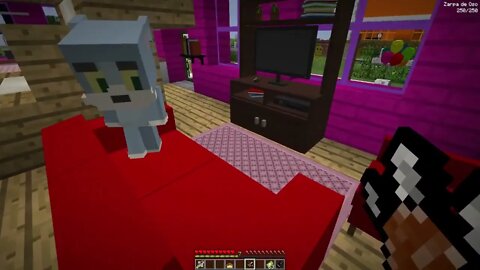 EL GATITO DE MORA EN MINECRAFT CONOCE A SPARTA356 Y A RAPTORGAMER