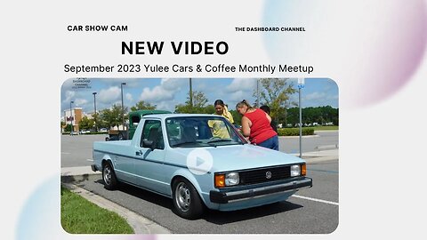 2023 September Yulee Cars & Coffee Dash Cam