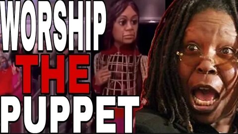 THE VIEW GOES INTO FULL CULT MODE AFTER 16 FT TERRIFYING PUPPET IS INTRODUCE
