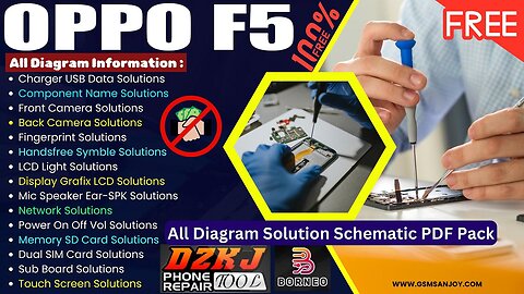 OPPO F5 All Hardware Schematic Diagram Free Ways