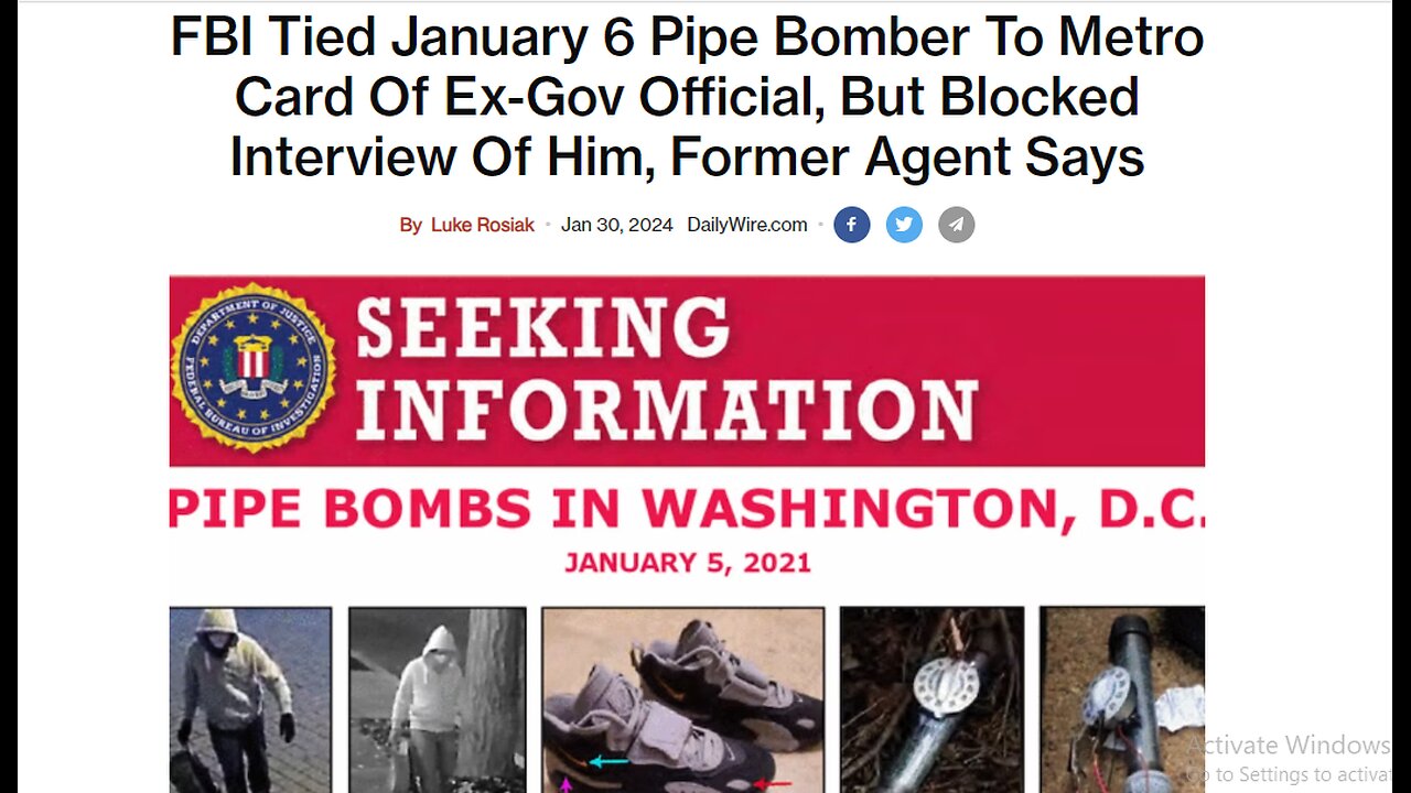 Why Did the FBI Call Off an Investigation Into the Pipe Bomber Suspect?
