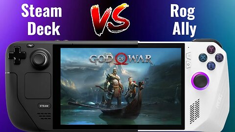 God of War | Steam Deck Vs ROG Ally