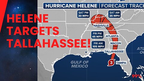Helene's Eye on Florida: Tallahassee Awaits the Storm