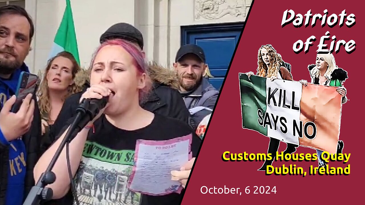 Patriots of Eire Rally: Freedom March in Dublin – October 6th, 2024