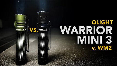 Olight Warrior Mini 3 vs. Warrior Mini 2