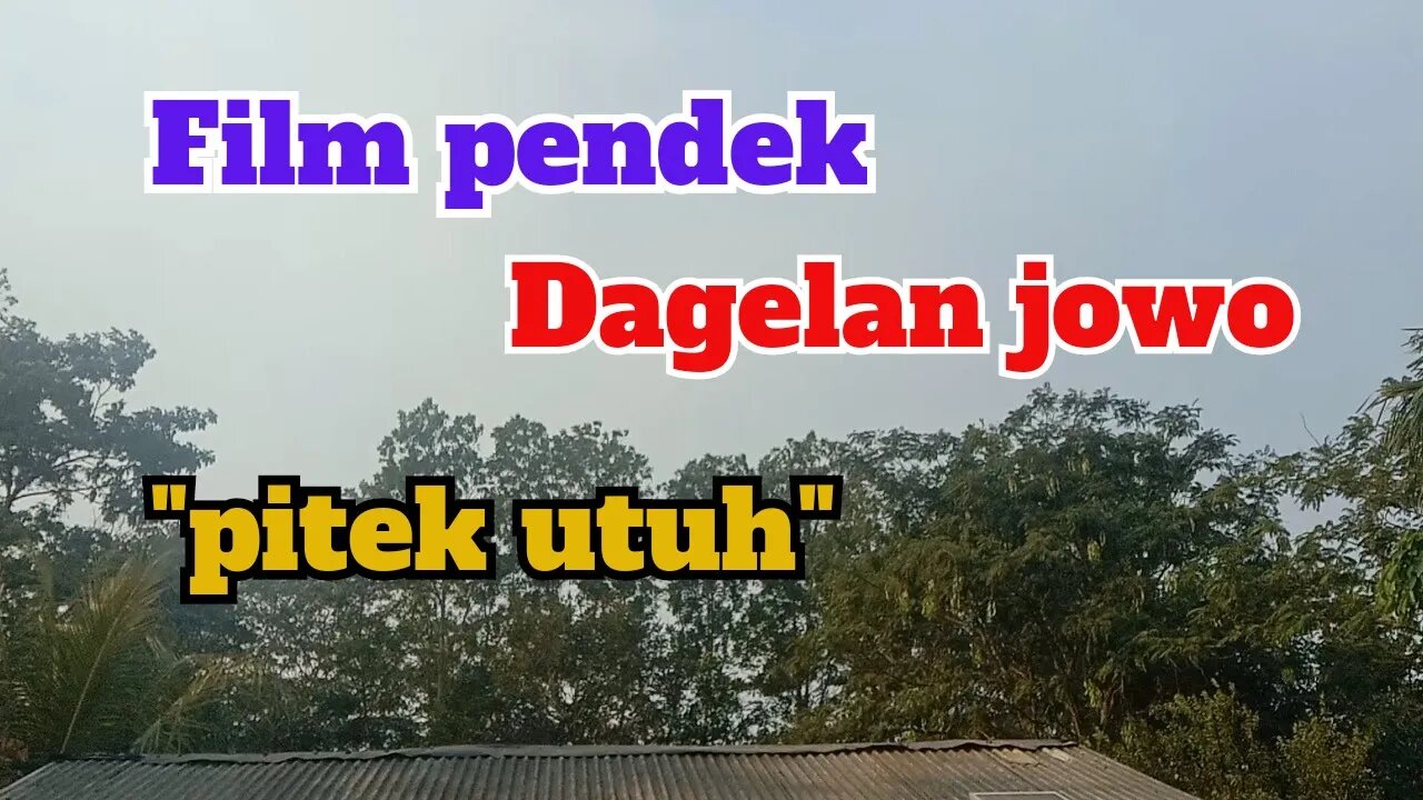 Film pendek | dagelan jowo lucu "pitek utuh" #lucu #film #viral