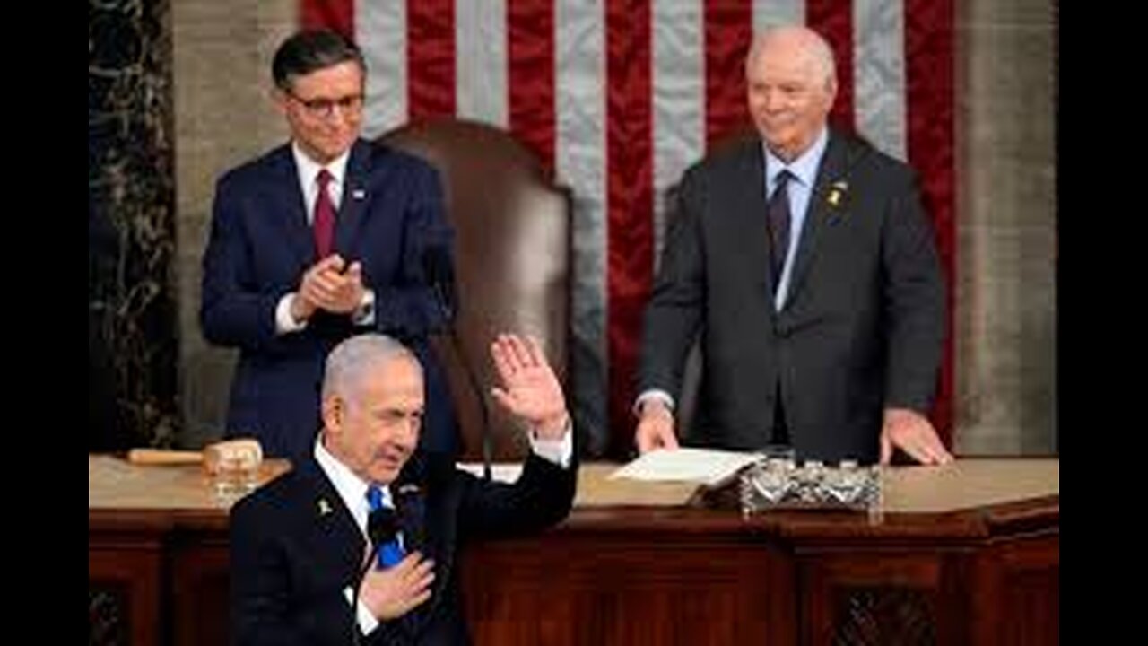 In fiery speech to Congress, Netanyahu defends war in Gaza and denounces protesters