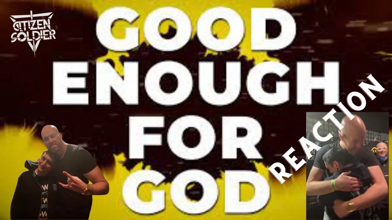 Citizen Soldier - Good Enough For God (Official Lyric Video) Reaction With Celina