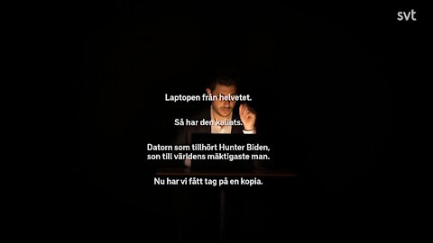 SVT rapporterar om Hunter Bidens laptop. Klimatet blir kallare. Namninsamling emot vaxx-pass