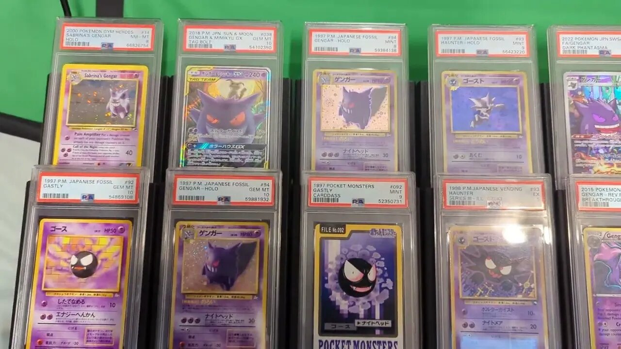 Upgrade Your Life with a Graded Gengar Collection!