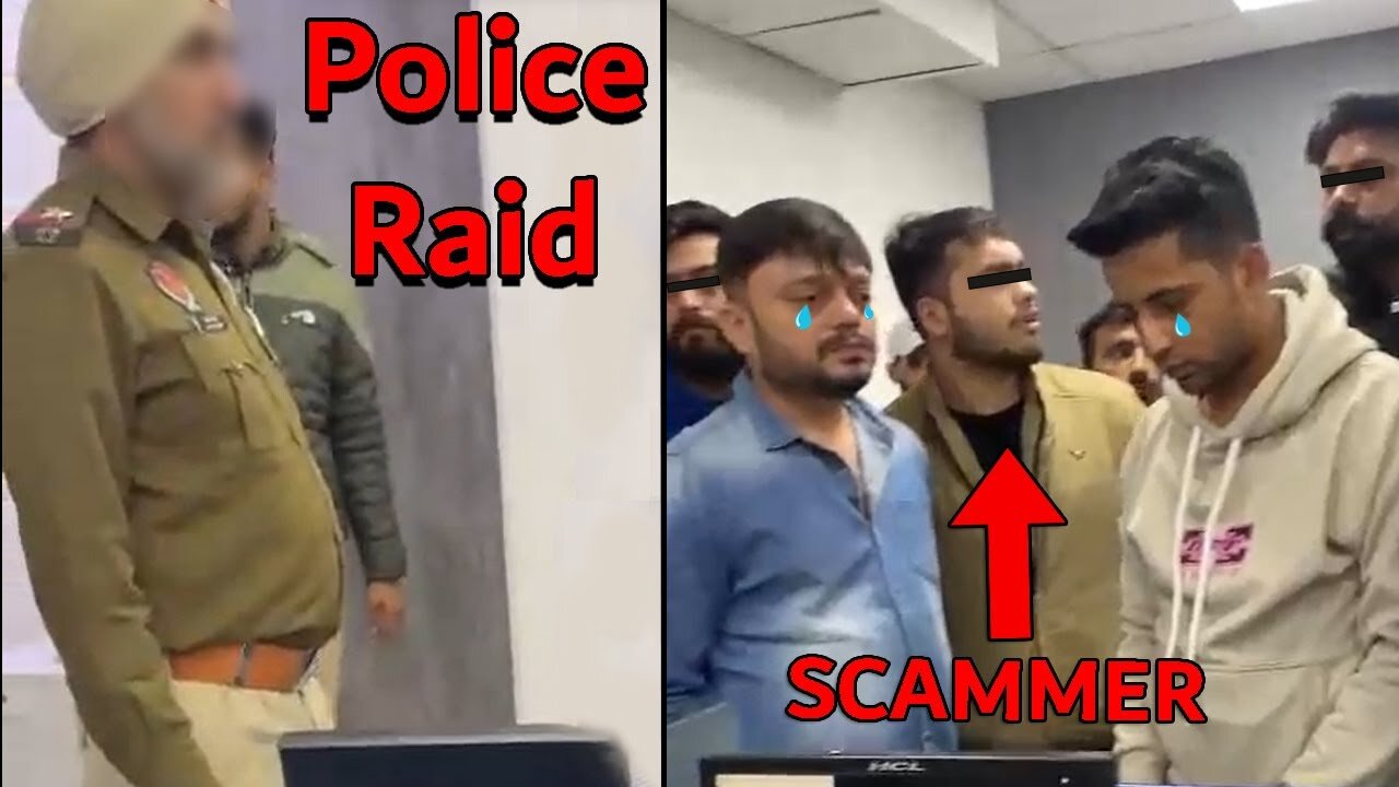 SCAM Call Center GETS ARRESTED LIVE!