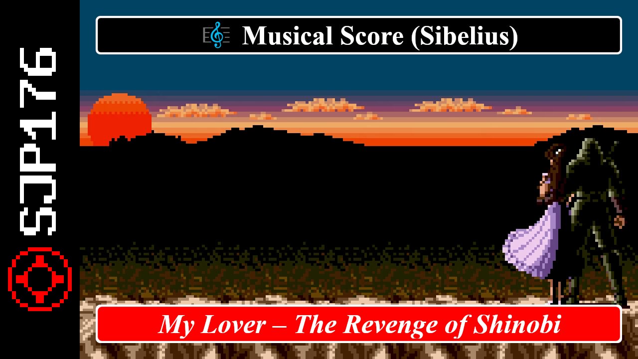 My Lover – The Revenge of Shinobi – Yuzo Koshiro | Musical Score (Sibelius)