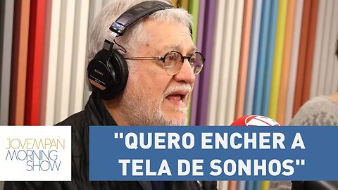 "Faço filmes porque quero encher a tela de sonhos", diz cineasta Walter Carvalho