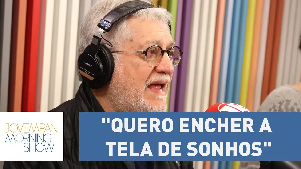 "Faço filmes porque quero encher a tela de sonhos", diz cineasta Walter Carvalho