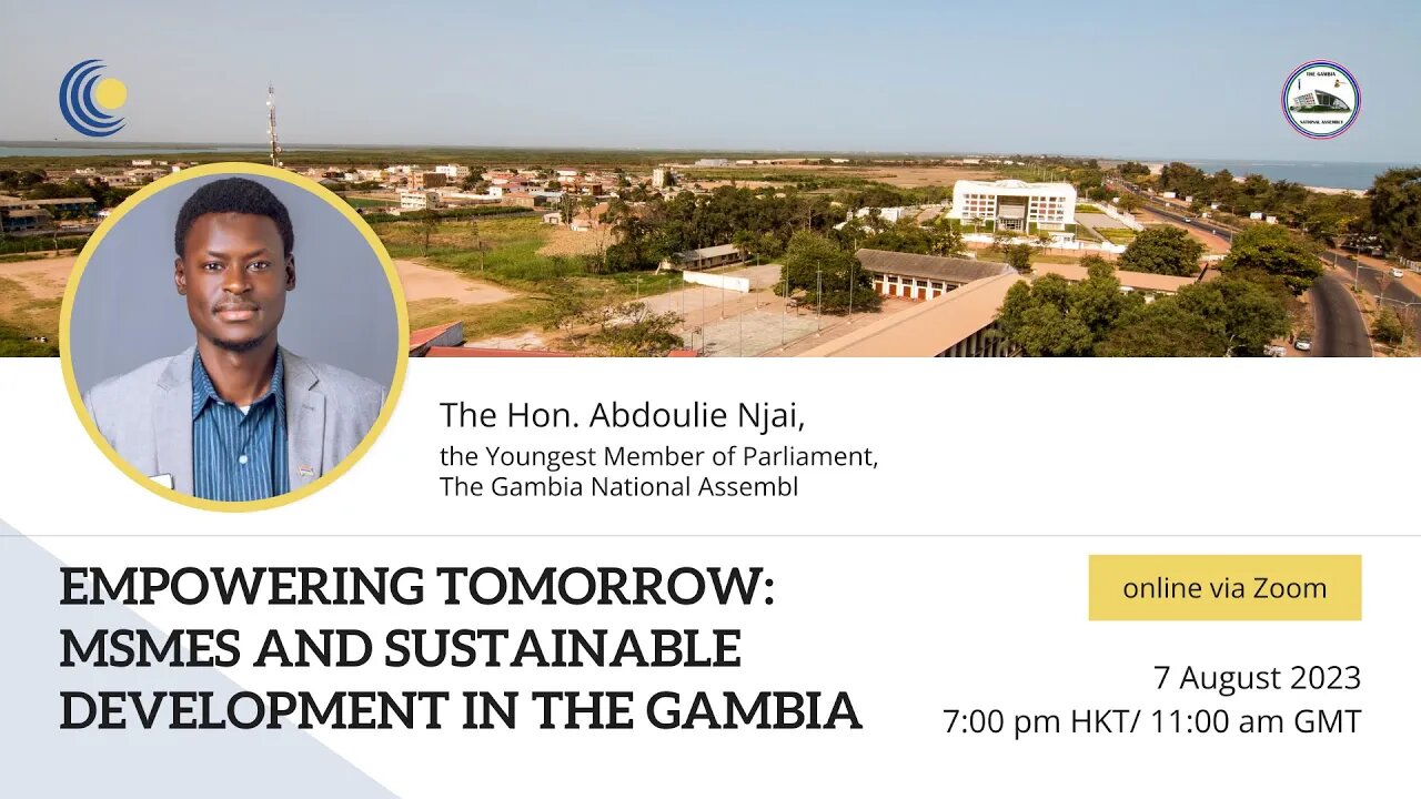 Webinar | Empowering Tomorrow: MSMEs and Sustainable Development in The Gambia | 7 Aug 2023