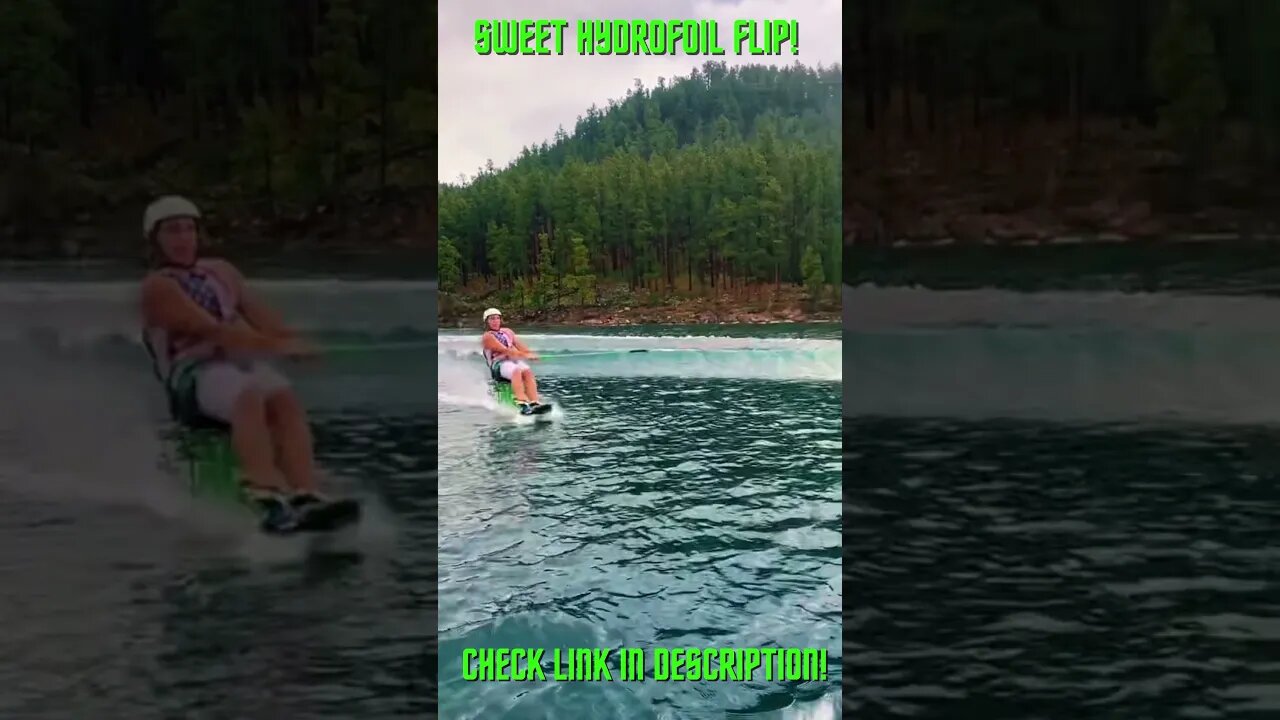 Sweet Hydrofoil Flip! Amazing Comps! #Shorts #YoutubeShorts #ExtremeSports #Hydrofoil #Hydrofoils