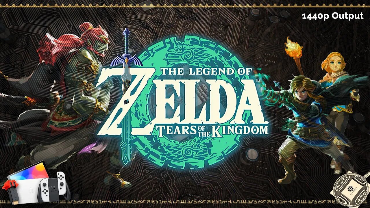 The Legend of Zelda: Tears of the Kingdom - Tech Analysis on Nintendo Switch - mClassic On and Off