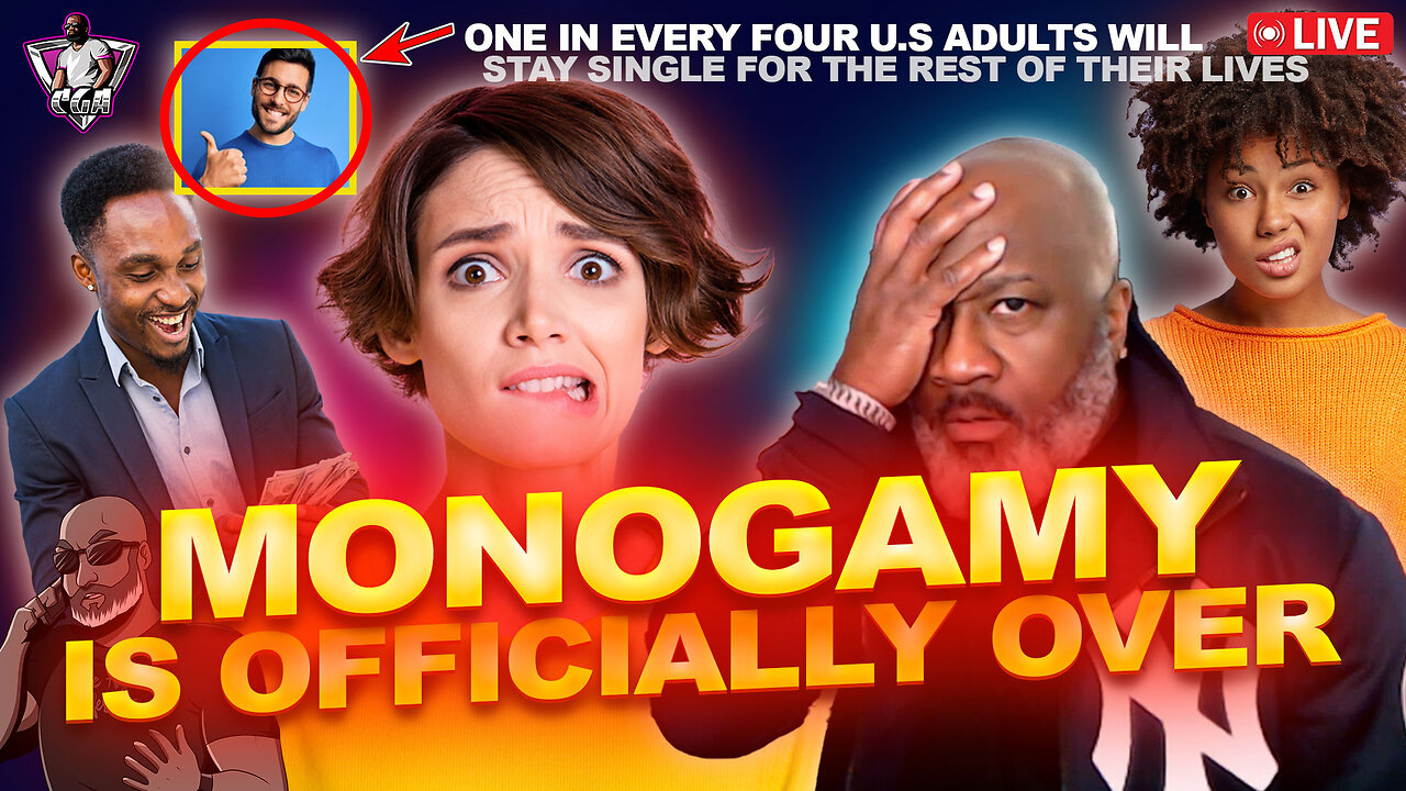 REPORT: MONOGAMY IS OVER! 1 In 4 People Will Become Single For The REST OF THEIR LIFE